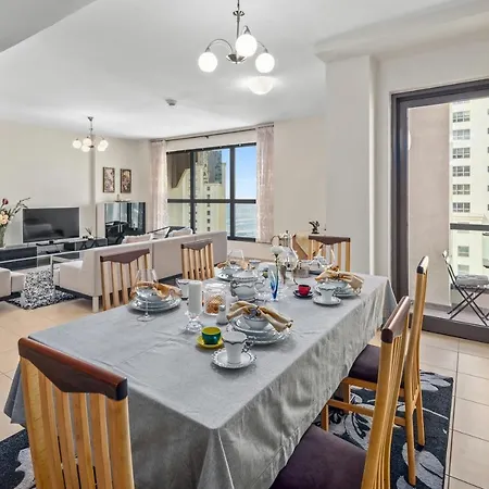 Lovely 2-Bed Condo In Jbr - 5 Mins From Beach - Palm View! Dubai Exterior photo